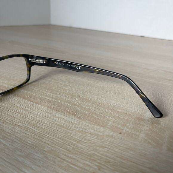 Ray-Ban RB5169 2012 Rectangle Havana Brown Eyeglasses Frame Only 52-16-140 - Picture 6 of 8